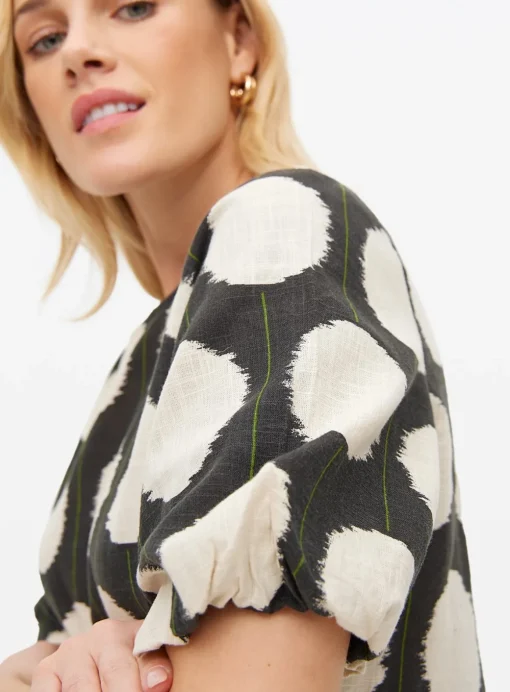 Tu X Scion Mono Spot Midaxi Smock Dress 12