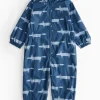 Tu X Scion Navy Fox Printed Puddlesuit 1-2 years