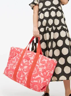 Tu X Scion Red Kukkia Canvas Tote Bag One Size