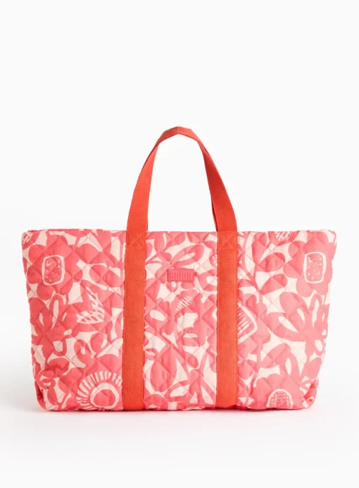 Tu X Scion Red Kukkia Canvas Tote Bag One Size
