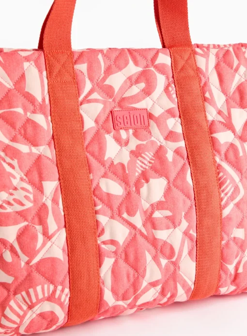 Tu X Scion Red Kukkia Canvas Tote Bag One Size
