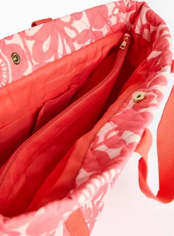 Tu X Scion Red Kukkia Canvas Tote Bag One Size