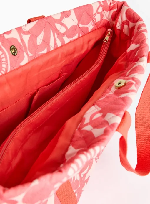 Tu X Scion Red Kukkia Canvas Tote Bag One Size