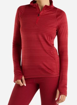 UMBRO Pro Training Half Zip Top Sun Dried Tomato Marl 6