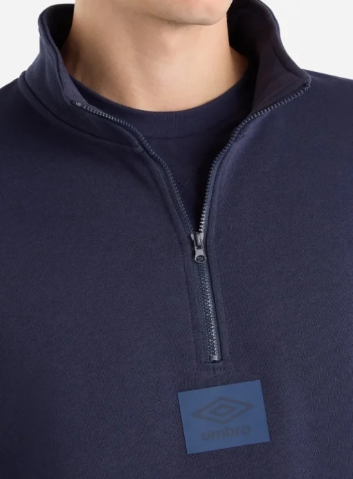 UMBRO Small Logo 1/4 Zip Fleece XS