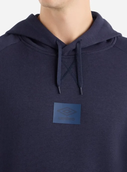 UMBRO Small Logo Hoodie Peacoat S