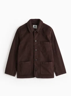 UNION WORKS Brown Moleskin Jacket M