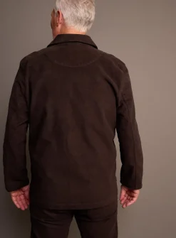 UNION WORKS Brown Moleskin Jacket M