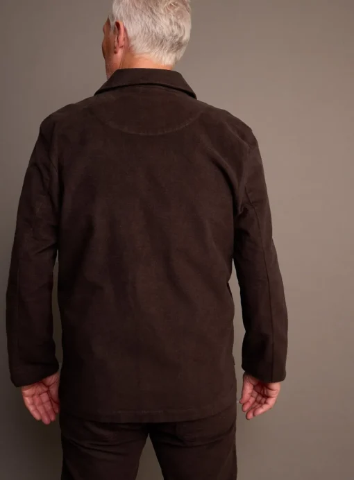UNION WORKS Brown Moleskin Jacket M