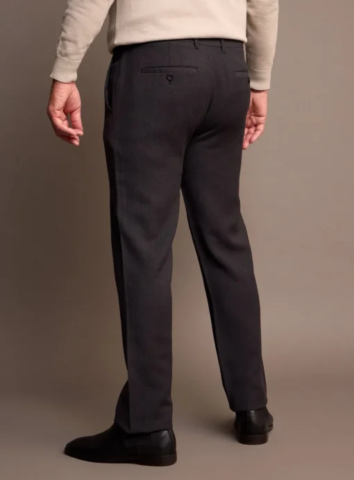 UNION WORKS Charcoal Tailored Trousers 44R