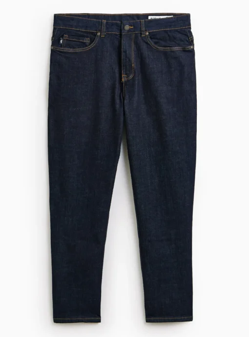 UNION WORKS Dark Wash Straight Leg Denim Jeans 32S