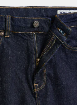 UNION WORKS Dark Wash Straight Leg Denim Jeans 32S