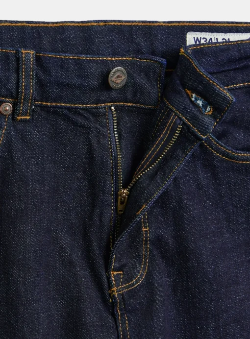 UNION WORKS Dark Wash Straight Leg Denim Jeans 32S