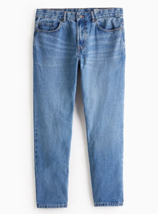 UNION WORKS Mid Wash Straight Leg Denim Jeans 30R