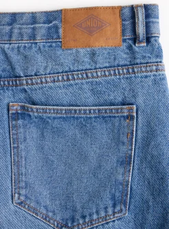 UNION WORKS Mid Wash Straight Leg Denim Jeans 30R