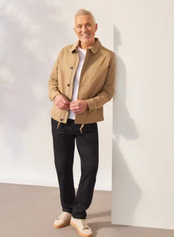 UNION WORKS Stone Collared Deck Jacket L