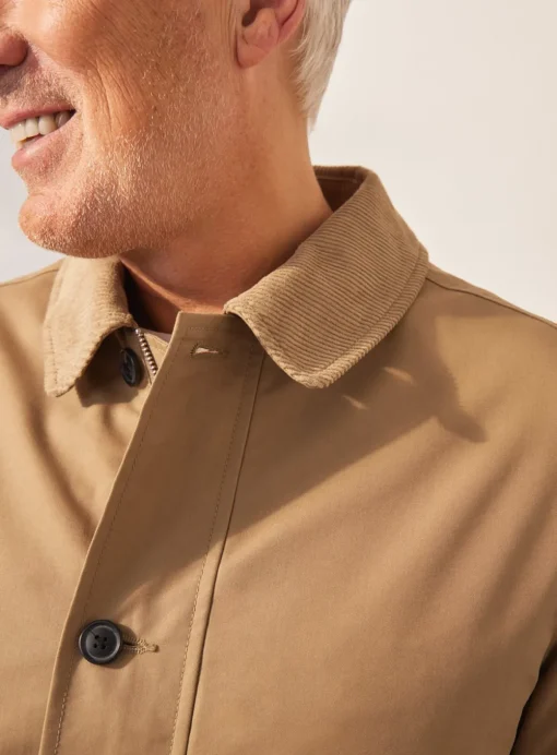 UNION WORKS Stone Collared Deck Jacket L