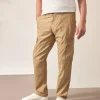 UNION WORKS Stone Straight Leg Cargo Trousers 38S
