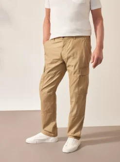 UNION WORKS Stone Straight Leg Cargo Trousers 38S
