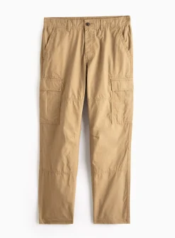 UNION WORKS Stone Straight Leg Cargo Trousers 38S