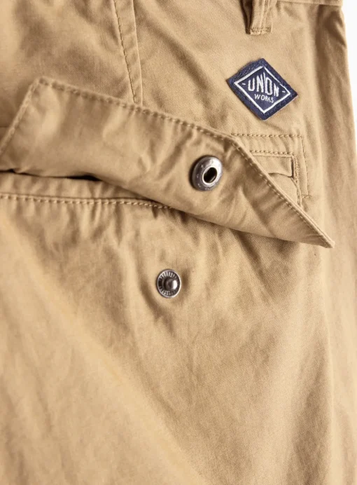 UNION WORKS Stone Straight Leg Cargo Trousers 38S
