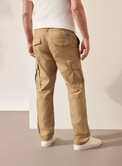 UNION WORKS Stone Straight Leg Cargo Trousers 38S