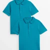 Unisex Jade Polo Shirt 2 Pack 6 years