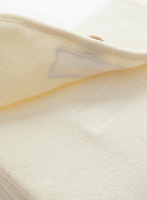 Unisex Plain Cream Travel Changing Mat One Size