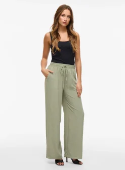 VILA High Waist Wide Pants 8