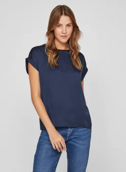 VILA Satin Front Top 8