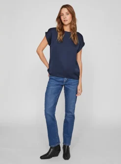 VILA Satin Front Top 8