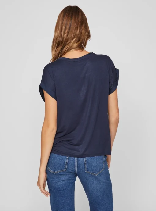 VILA Satin Front Top 8