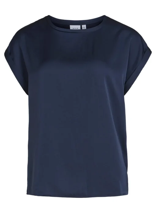 VILA Satin Front Top 8