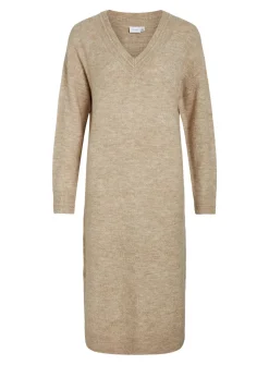 VILA V Neck Knit Dress XXL