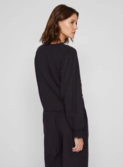 VILA V-Neck Long Sleeved Top L/UK14