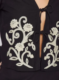 VILA V-Neck Long Sleeved Top L/UK14