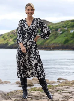 VOGUE WILLIAMS Animal Print Midaxi Dress 12