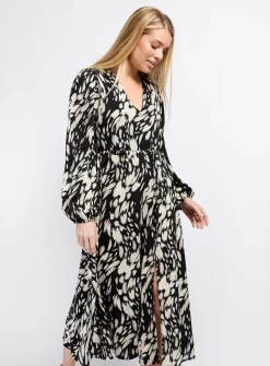 VOGUE WILLIAMS Animal Print Midaxi Dress 12