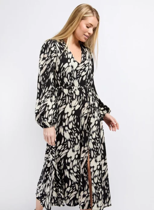 VOGUE WILLIAMS Animal Print Midaxi Dress 12