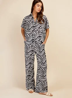 VOGUE WILLIAMS Zebra Shirt M