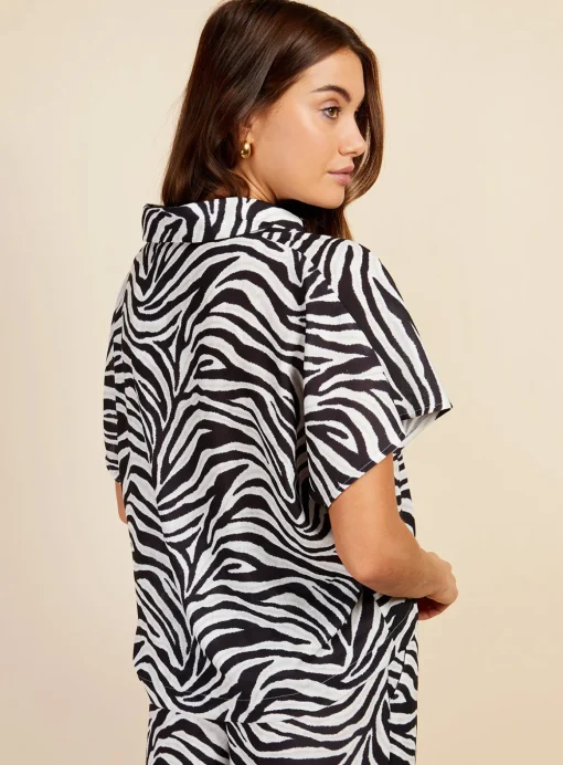 VOGUE WILLIAMS Zebra Shirt M