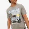 Volkswagen Grey Graphic Print T-Shirt XXL