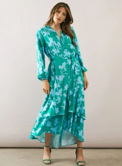 WALLIS Floral Button Through Shirt Dress 20