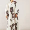 WALLIS Floral Collarless Midaxi Dress 12