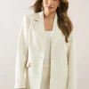 WALLIS Relaxed Cross Back Detail Jacket 8