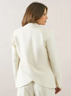 WALLIS Relaxed Cross Back Detail Jacket 8