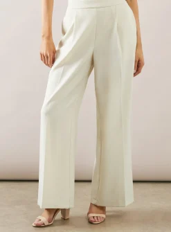 WALLIS Wide Leg Elasticated Waist Trouser 14