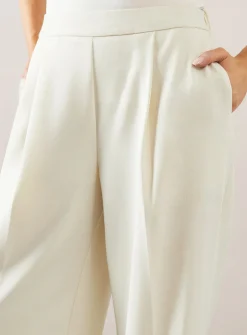 WALLIS Wide Leg Elasticated Waist Trouser 14