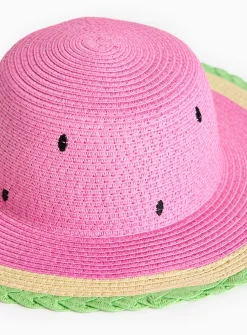 Watermelon Novelty Straw Sun Hat 1-2 years