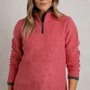 WEIRD FISH Beye 1/4 Zip Grid Fleece 10
